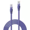 Network Cable Lindy 10m Cat.6 RJ-45 U/UTP Violet