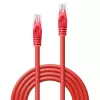 Lindy 48186 networking cable Red 7.5 m Cat6 U/UTP (UTP)