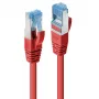 Lindy 47162 networking cable Red 1 m Cat6a S/FTP (S-STP)