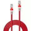 Lindy 45383 networking cable Red 0.3 m Cat6a S/FTP (S-STP)