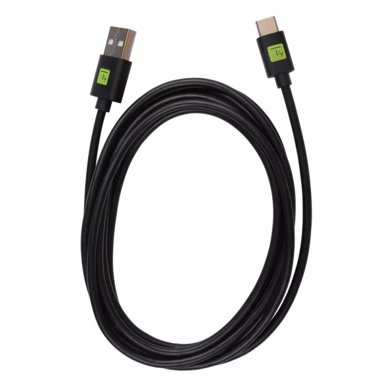 Techly ICOC MUSB31-CMAM20T USB cable USB 3.2 Gen 1 (3.1 Gen 1) 2 m USB A USB C Black