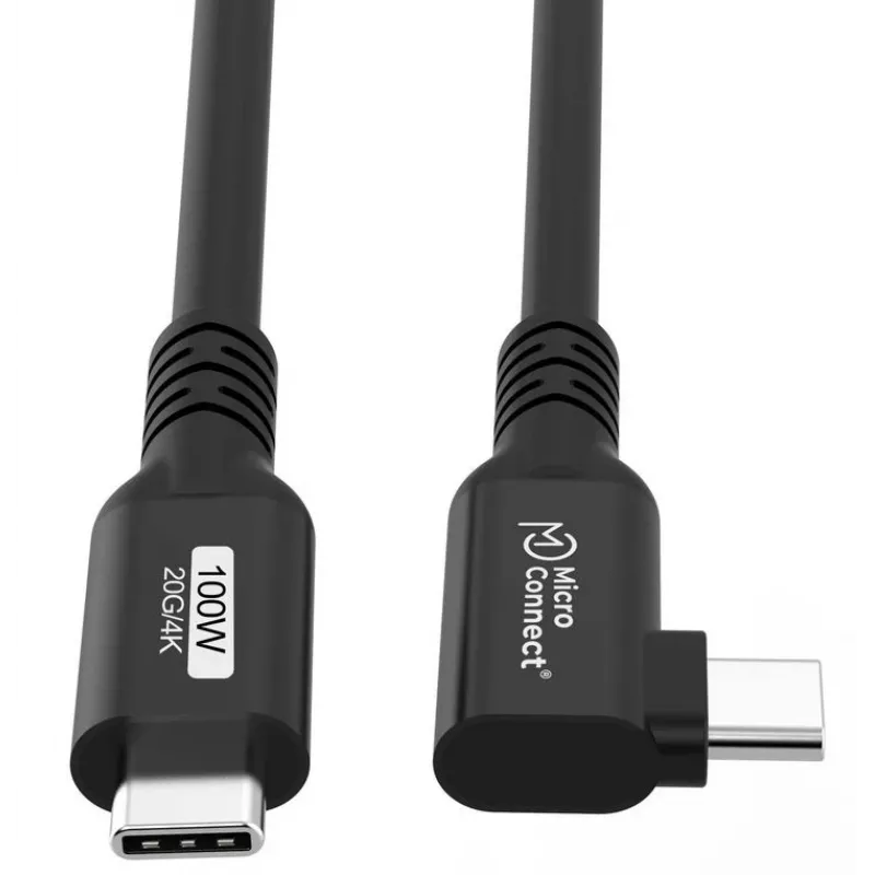 Microconnect USB3.2CC025-A USB cable USB 3.2 Gen 2x2 0.25 m USB C Black