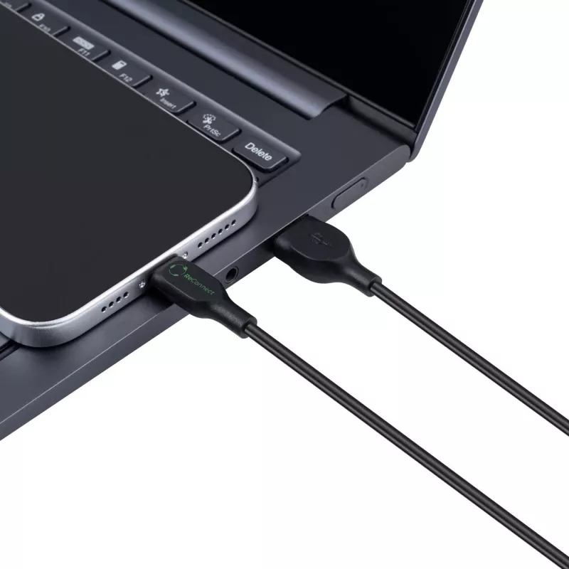 Microconnect ECO-USB3.1CCHAR2B USB cable USB 2.0 2 m USB A USB C Black