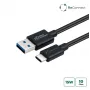 Microconnect ECO-USB3.1CA2 USB cable USB 3.2 Gen 1 (3.1 Gen 1) 2 m USB C Black