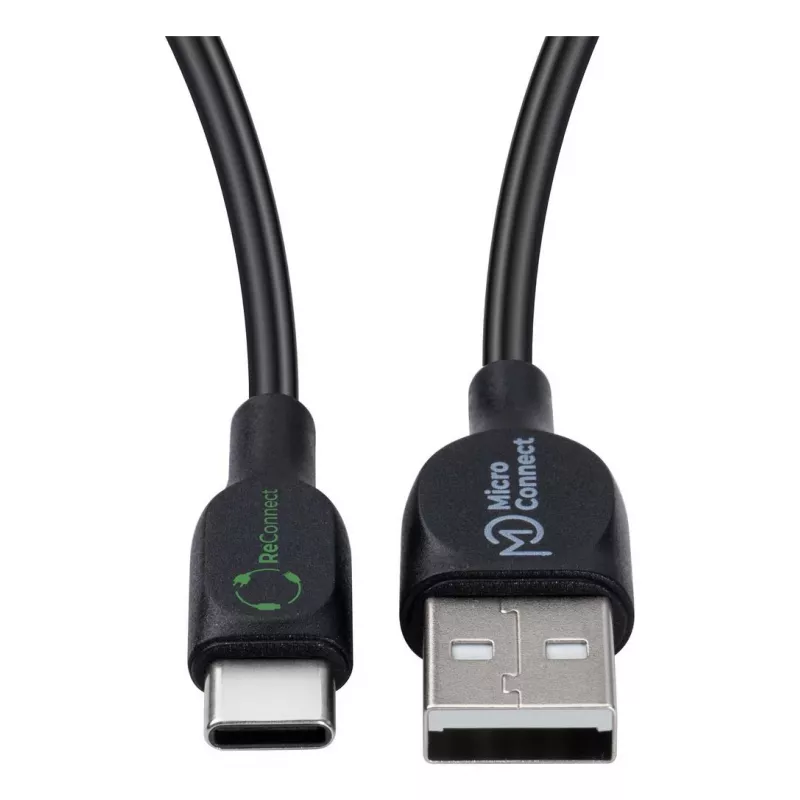 Microconnect ECO-USB3.1CCHAR3B USB cable USB 2.0 3 m USB A USB C Black