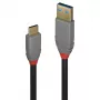 Lindy 3m USB 3.2 Type A to C Cable 5A PD Black