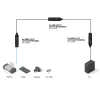 Lindy 43405 USB cable USB 3.2 Gen 2 (3.1 Gen 2) 5 m USB C Black