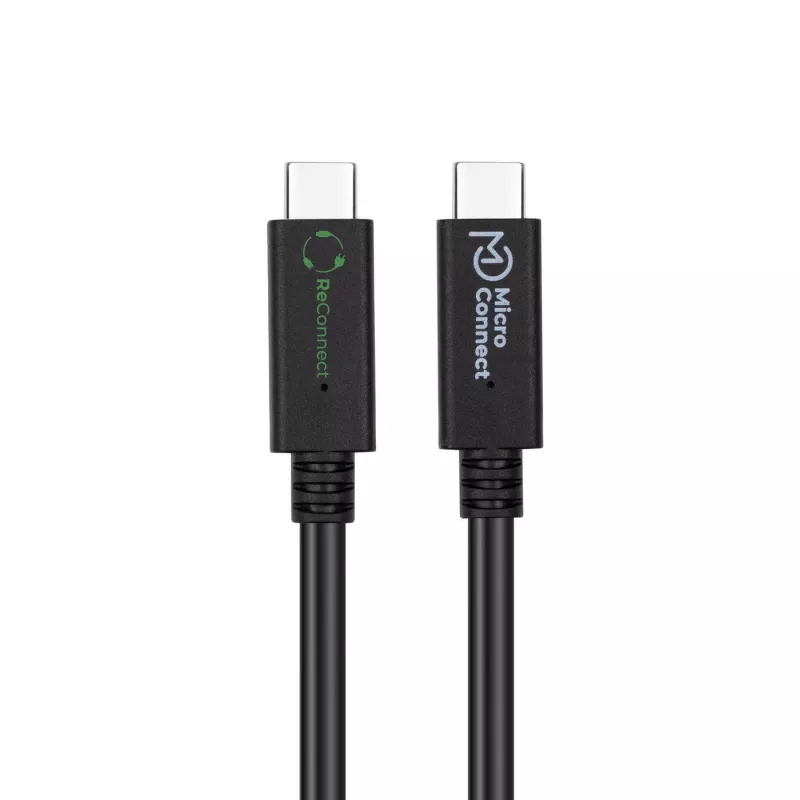 Microconnect ECO-USB3.2CC1 USB cable USB 3.2 Gen 2x2 1 m USB C Black