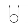 Samsung USB Type-C to Type-C Black 1.8 m, 1.8 m, USB C, USB C, USB 2.0, Black