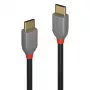USB 2.0 Type C to C Cable Lindy 36870 0.5m Anthra Line