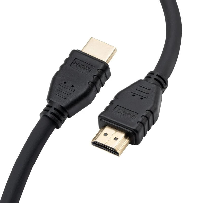 HDMI cable Lindy 2m 4K@60Hz, HDMI Type A male–male, HDMI 2.1, 18 Gbit/s, gold-plated contacts, black