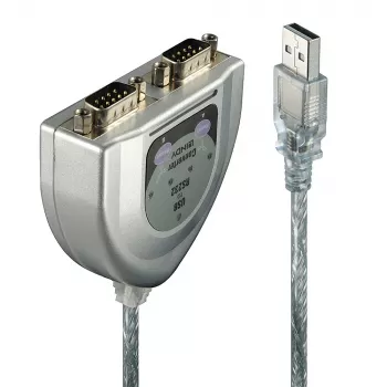 USB to 2 Port Serial Converter Lindy 42889