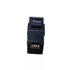 Keystone inline coupler EQUIP Cat.6A unshielded, RJ-45, flat construction, black, 8 pcs