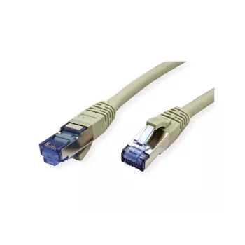 Networking Cable VALUE 21.99.0859 RJ-45 Cat6a 0.15m Grey
