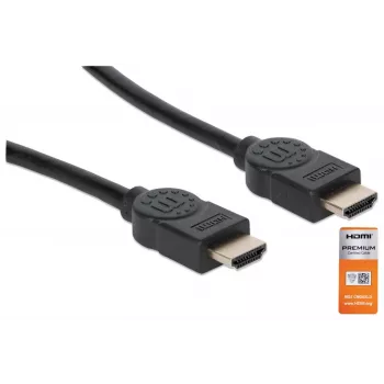 HDMI Cable Male to Male Manhattan HDMM2MP 1.8m Black