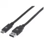 USB-C to USB-A Cable Manhattan 354974 2m Male to Male