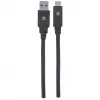 USB-C to USB-A Cable Manhattan 354974 2m Male to Male