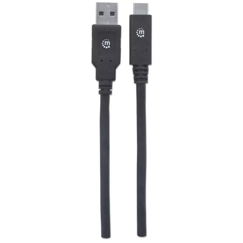 USB-C to USB-A Cable Manhattan 354974 2m Male to Male