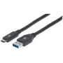 USB-C to USB-A Cable Manhattan 354981 3m Male to Male