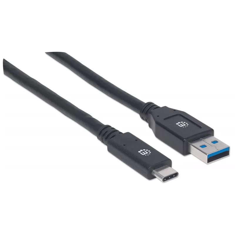 USB-C to USB-A Cable Manhattan 354981 3m Male to Male