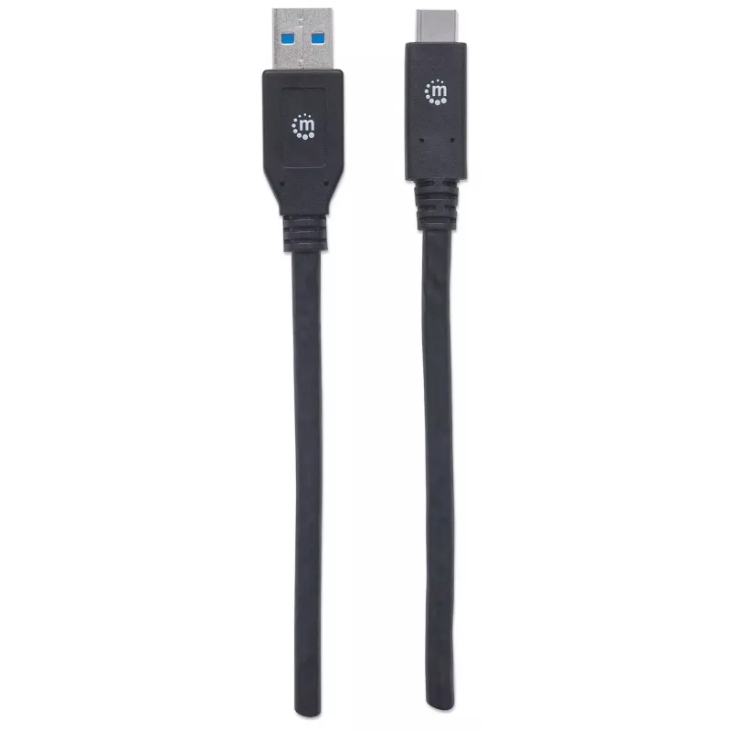 USB-C to USB-A Cable Manhattan 354981 3m Male to Male