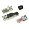 Network Cable LogiLink MP0040 RJ-45 Connector 1m Black Metallic