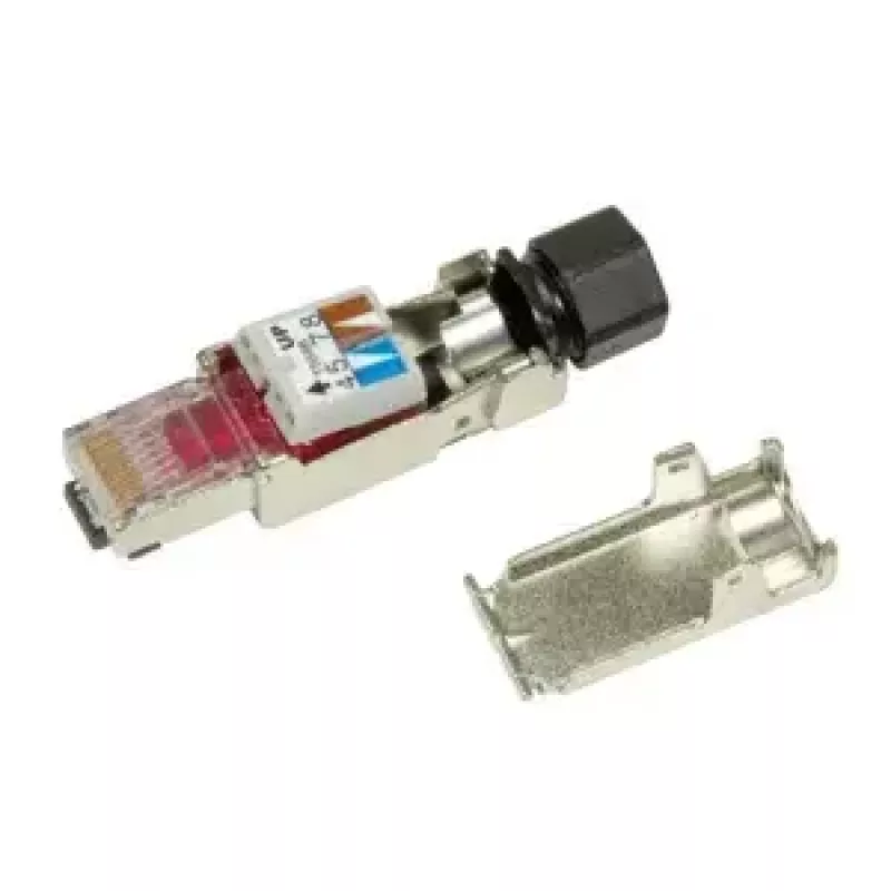 Network Cable LogiLink MP0040 RJ-45 Connector 1m Black Metallic