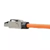 Network Cable LogiLink MP0040 RJ-45 Connector 1m Black Metallic