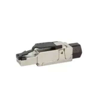 Network Cable LogiLink MP0040 RJ-45 Connector 1m Black Metallic