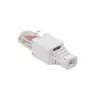 Network Cable LogiLink MP0025 RJ-45 Connector Male White