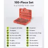 Bit set 100 pcs, MicroConnect 77045 — assortment of 100 screwdriver bits for fastening and repair