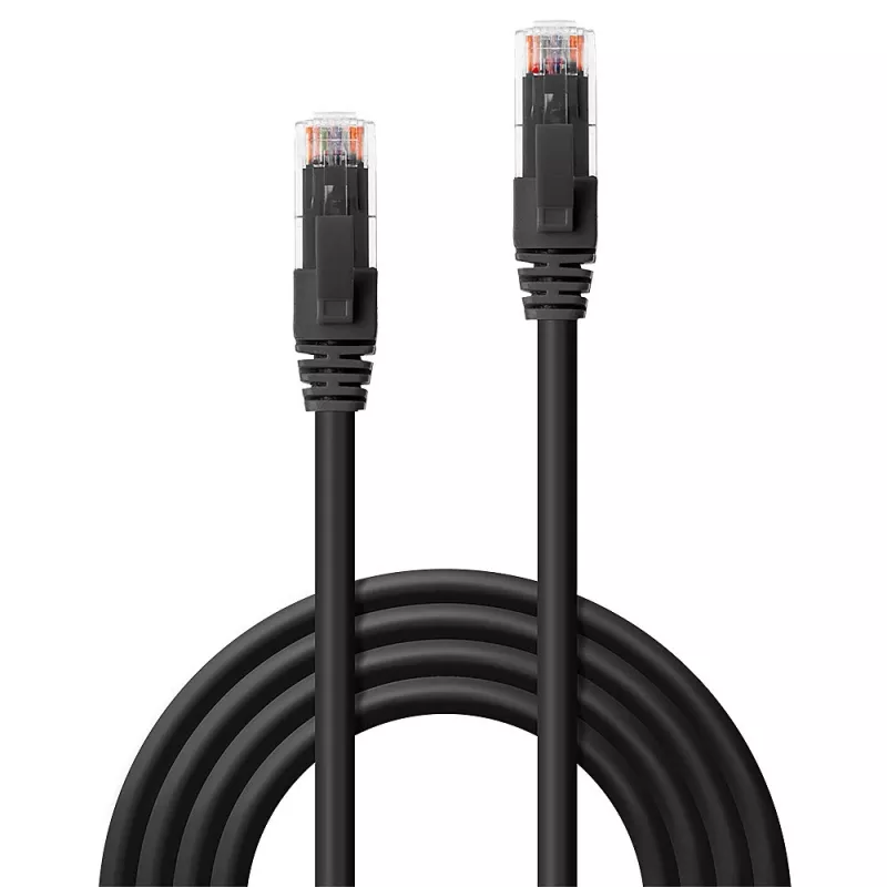 Lindy 45430 networking cable Black 0.3 m Cat6 U/UTP (UTP)
