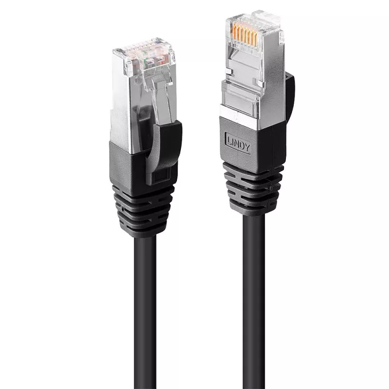 Lindy 45601 networking cable Black 0.5 m Cat6 S/FTP (S-STP)