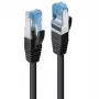 Lindy 47184 networking cable Black 15 m Cat6a S/FTP (S-STP)
