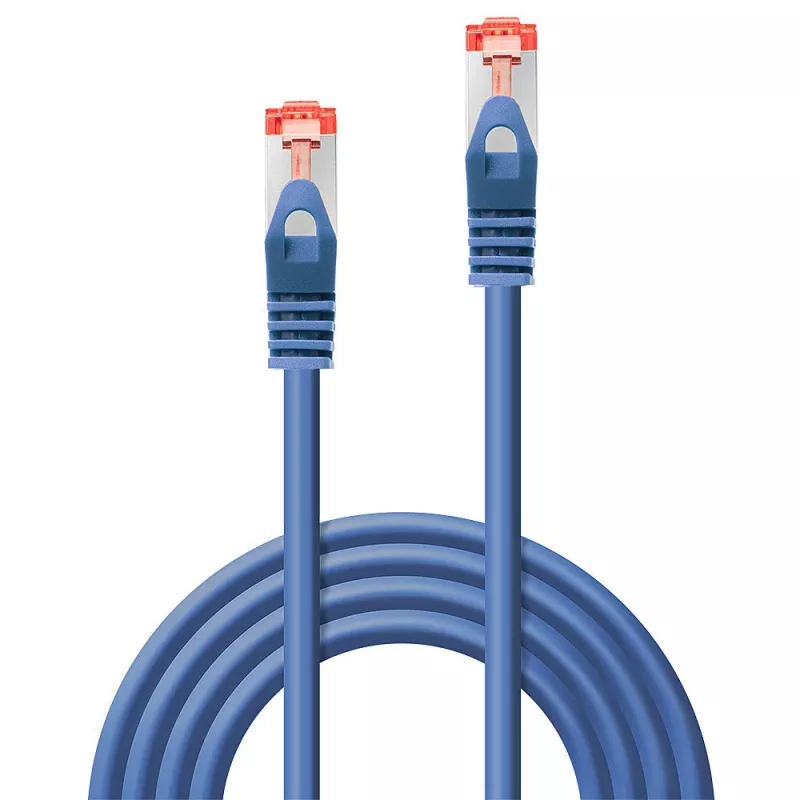Lindy 47357 networking cable Blue 0.3 m Cat6 S/FTP (S-STP)