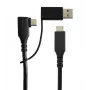 Microconnect USB3.1CC1MDE-N USB cable USB 3.2 Gen 1 (3.1 Gen 1) 1 m USB C Black