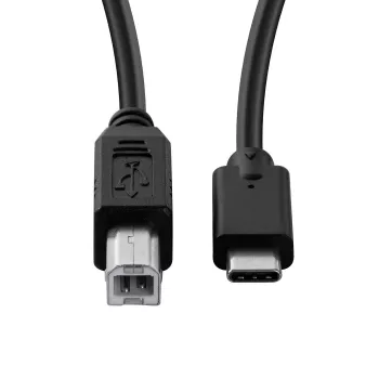 Microconnect USB3.1C2B5 USB cable USB 2.0 5 m USB C USB B Black
