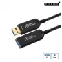 Microconnect MC-USB3.0AAF25AOP USB cable USB 3.2 Gen 2 (3.1 Gen 2) 25 m USB A Black