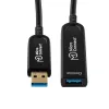 Microconnect MC-USB3.0AAF25AOP USB cable USB 3.2 Gen 2 (3.1 Gen 2) 25 m USB A Black