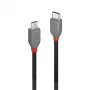 Lindy 3m USB 2.0 Type C to Micro-B Cable, Anthra Line