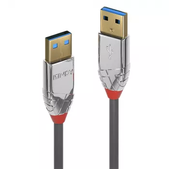 Lindy 36626 USB cable USB 3.2 Gen 1 (3.1 Gen 1) 1 m USB A Grey