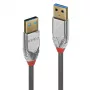 Lindy 36626 USB cable USB 3.2 Gen 1 (3.1 Gen 1) 1 m USB A Grey