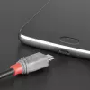 Lindy 1m USB 2.0 Type C to Micro-B Cable, Anthra Line