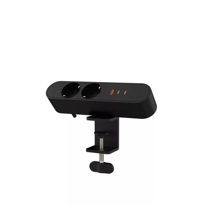 Power socket multi desktop MicroConnect MC-MDPS-EU2-67W — 2 outlets, 67W total