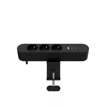 Power Socket Multi Desktop MicroConnect MC-MDPS-FR3-30W — 3 outlets, 30W
