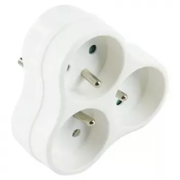 LOGON LPS150 Power Extension 3 AC Outlets Indoor White