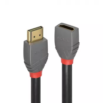 HDMI Extension Cable Lindy 3m HDMI 2.0 Extension Anthra Line