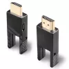 Lindy 20m Fibre Optic Hybrid Micro-HDMI 18G Cable with Detachable HDMI and DVI Connectors