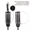 HDMI cable Lindy 38527 10 m HDMI Type A male–male HDMI 2.1 48 Gbit/s gold-plated contacts black