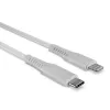 Lindy 2m USB Type C to Lightning Cable, White